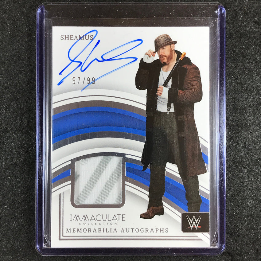 2023 Immaculate WWE SHEAMUS Memorabilia Auto Base 57/99