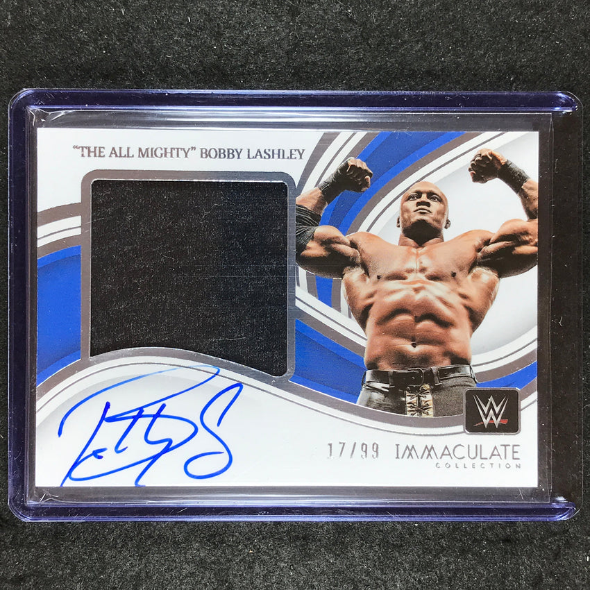 2023 Immaculate WWE BOBBY LASHLEY Premium Memorabilia Auto Base 17/99