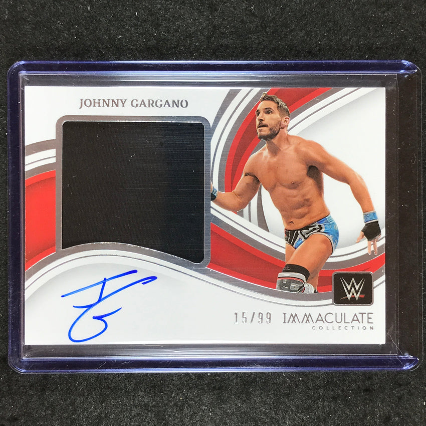 2023 Immaculate WWE JOHNNY GARGANO Premium Memorabilia Auto Base 15/99