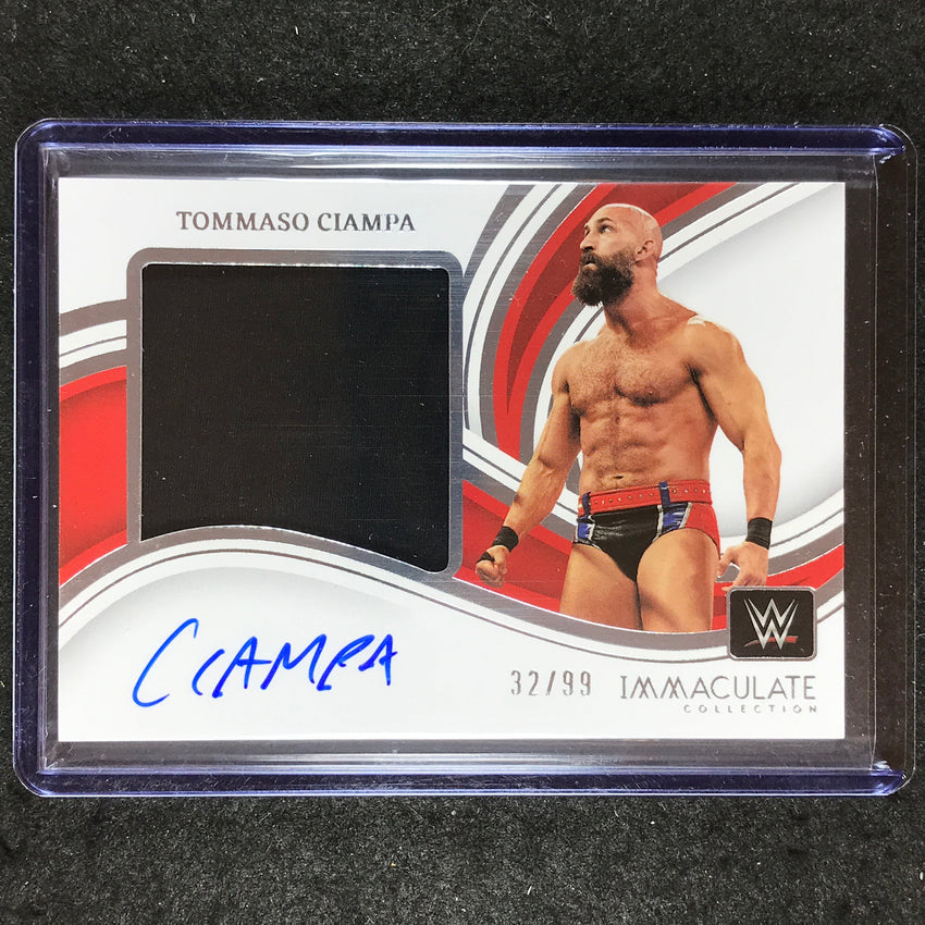 2023 Immaculate WWE TOMMASO CIAMPA Premium Memorabilia Auto Base 32/99
