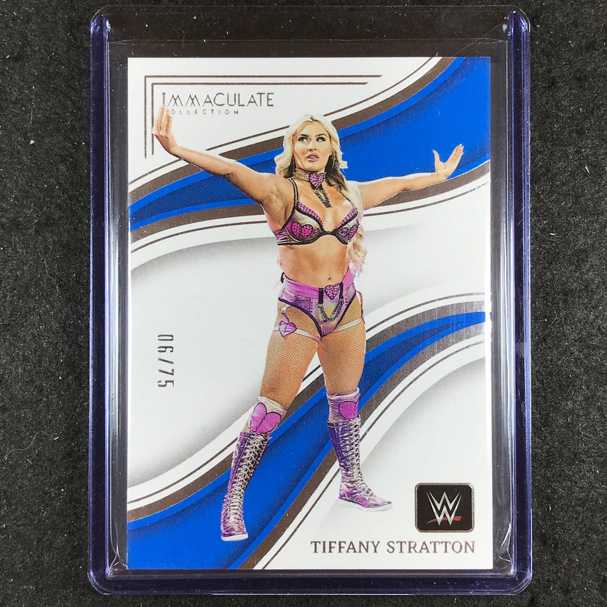 2023 Immaculate WWE TIFFANY STRATTON Base 6/75 #74
