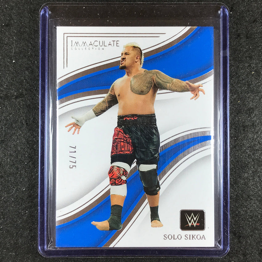 2023 Immaculate WWE SOLO SIKOA Base 71/75 #82