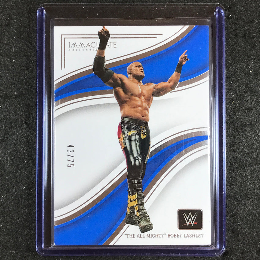 2023 Immaculate WWE "THE ALL MIGHTY" BOBBY LASHLEY Base 43/75 #90