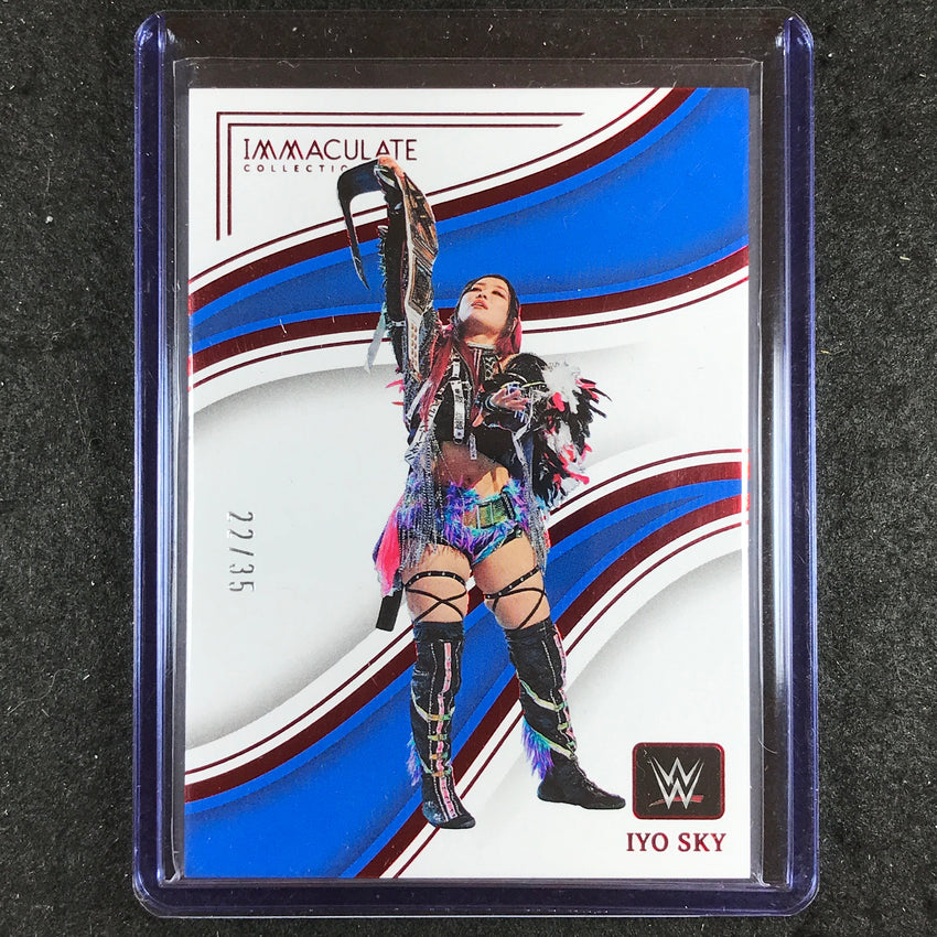 2023 Immaculate WWE IYO SKY Base Red 22/35 #34