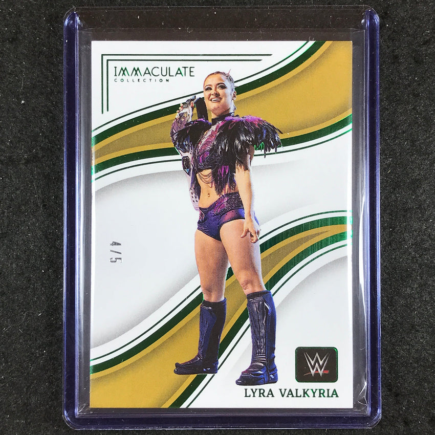 2023 Immaculate WWE LYRA VALKYRIA Base Green 4/5
