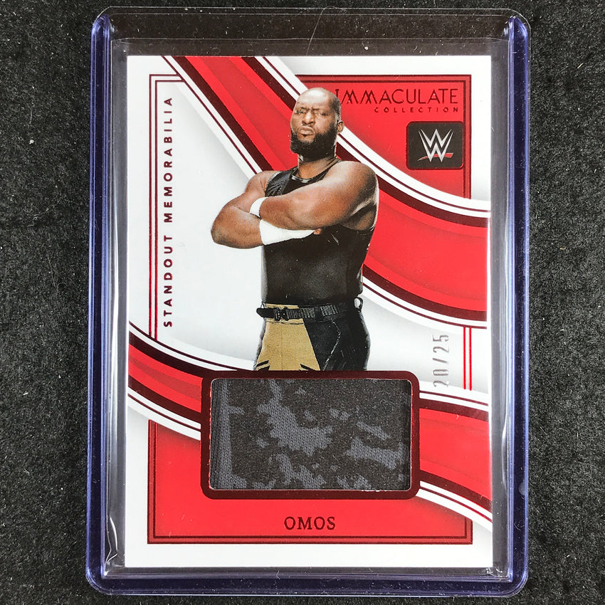 2023 Immaculate WWE OMOS Standout Memorabila Relic Red 20/25
