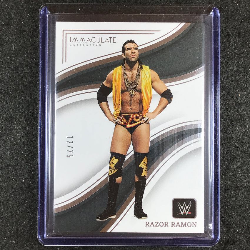 2023 Immaculate WWE RAZOR RAMON Base 12/75 #13