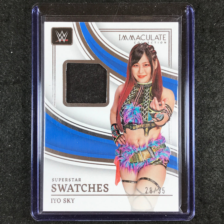 2023 Immaculate WWE IYO SKY Superstar Swatches Relic Base 28/35