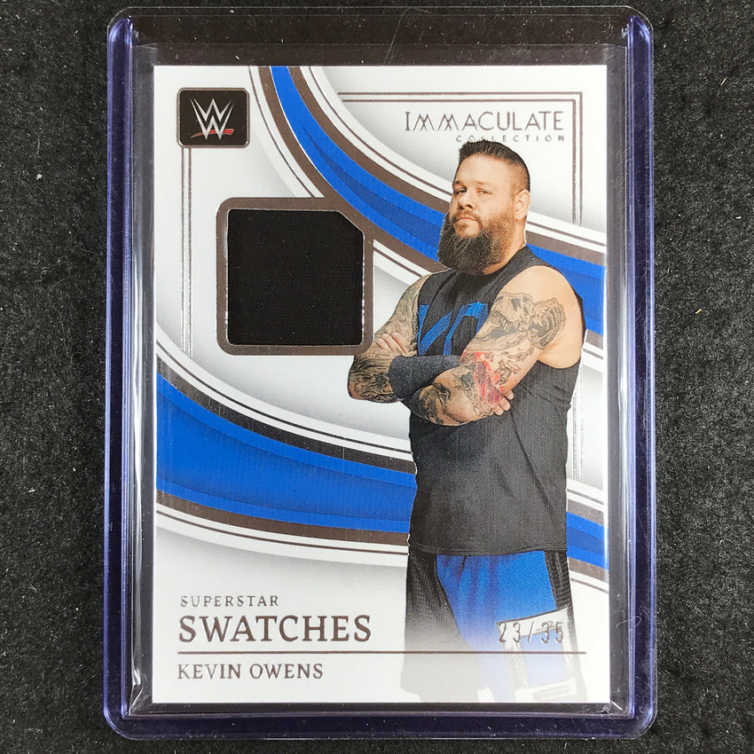 2023 Immaculate WWE KEVIN OWENS Superstar Swatches Relic Base 23/35