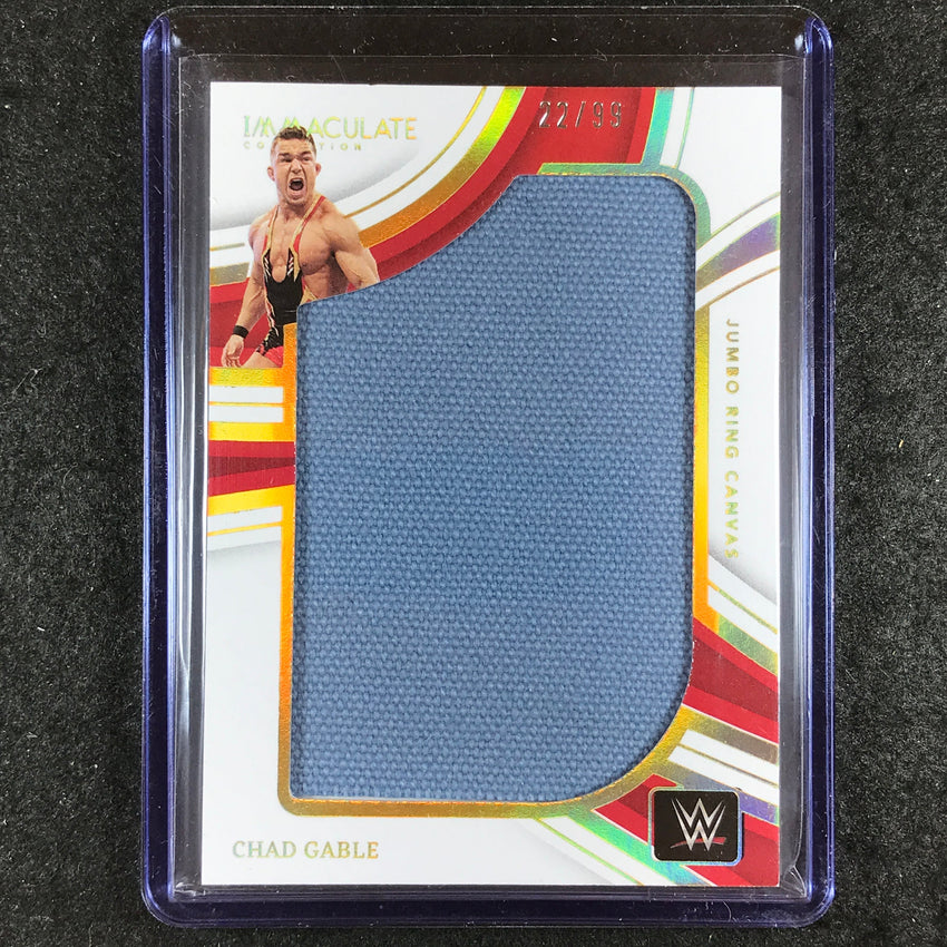 2023 Immaculate WWE CHAD GABLE Jumbo Memorabilia Ring Canvas Relic 22/99