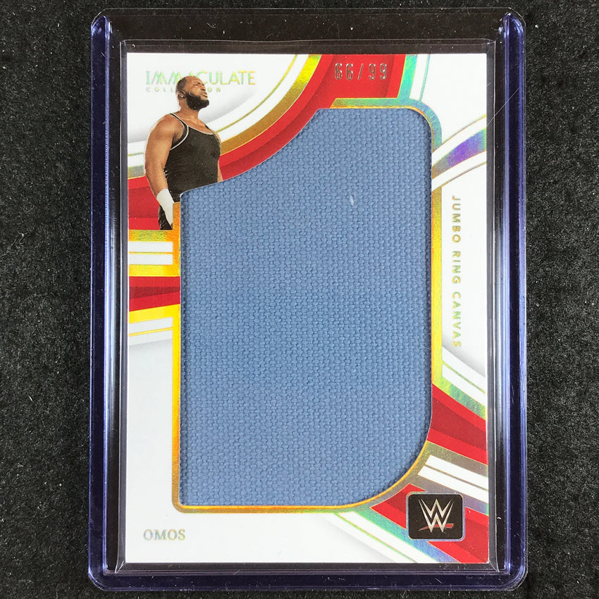2023 Immaculate WWE OMOS Jumbo Memorabilia Ring Canvas Relic 66/99