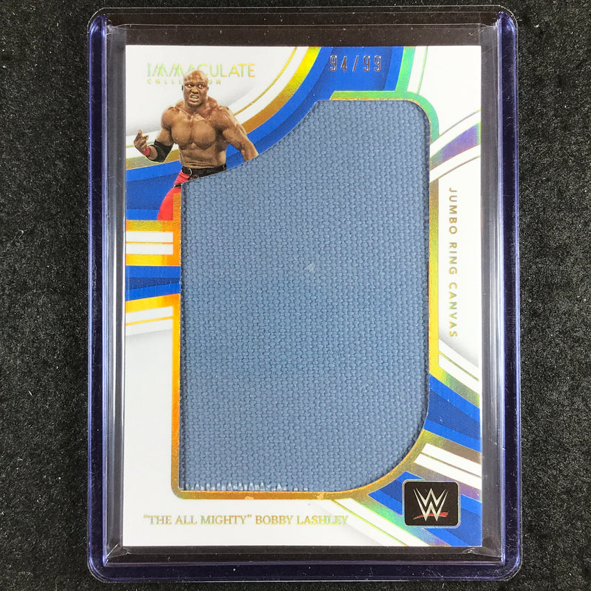 2023 Immaculate WWE BOBBY LASHLEY Jumbo Memorabilia Ring Canvas Relic 94/99