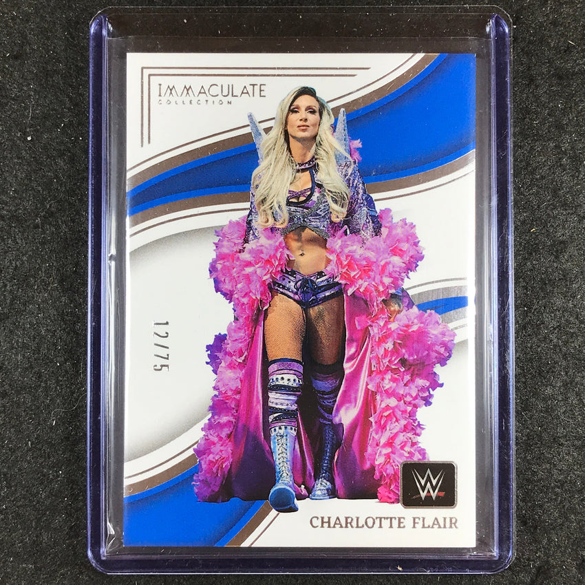 2023 Immaculate WWE CHARLOTTE FLAIR Base 12/75 #24