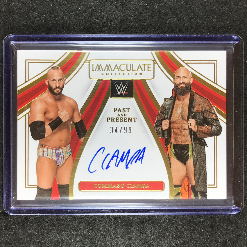 2023 Immaculate WWE TOMMASO CIAMPA Past and Present Auto 34/99