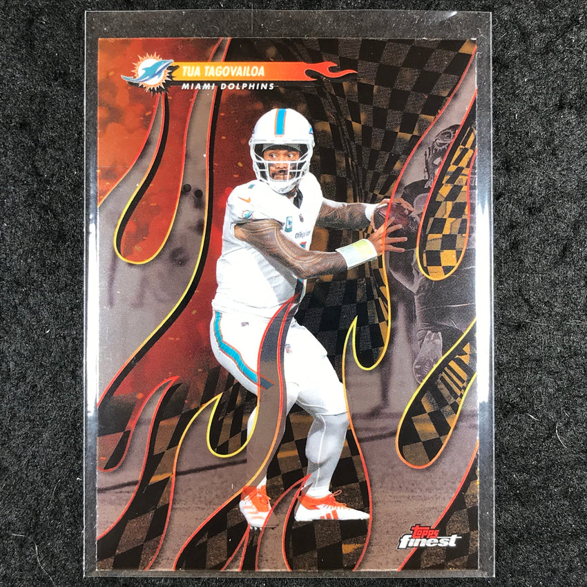 2025 Topps Finest NFL TUA TAGOVAILOA Torchers Base #23
