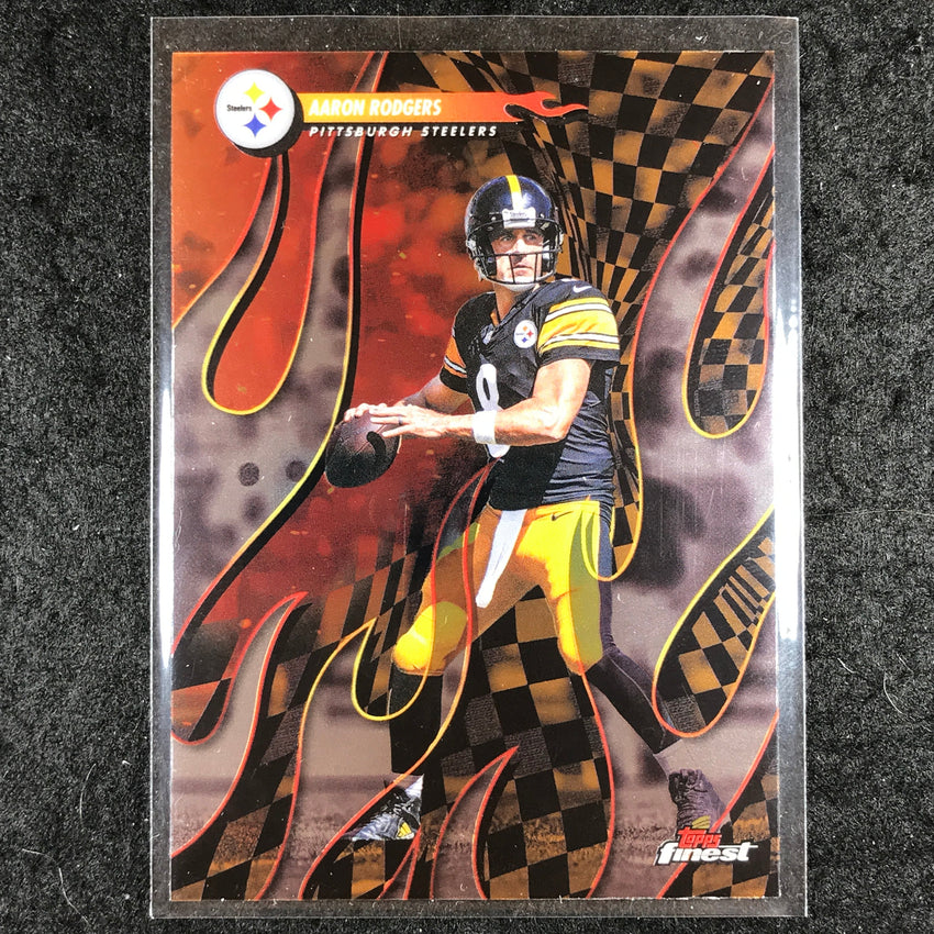 2025 Topps Finest NFL AARON RODGERS Torchers Base #27