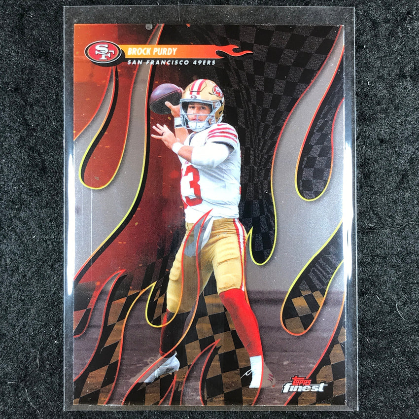 2025 Topps Finest NFL BROCK PURDY Torchers Base #28