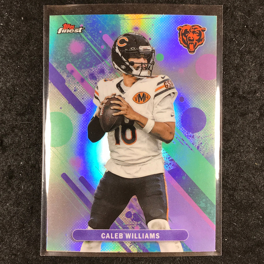 2025 Topps Finest NFL CALEB WILLIAMS Common Refractor #50