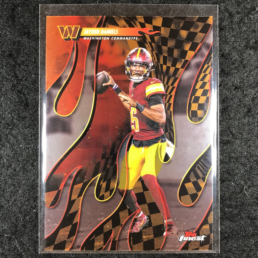 2025 Topps Finest NFL JAYDEN DANIELS Torchers Base #30