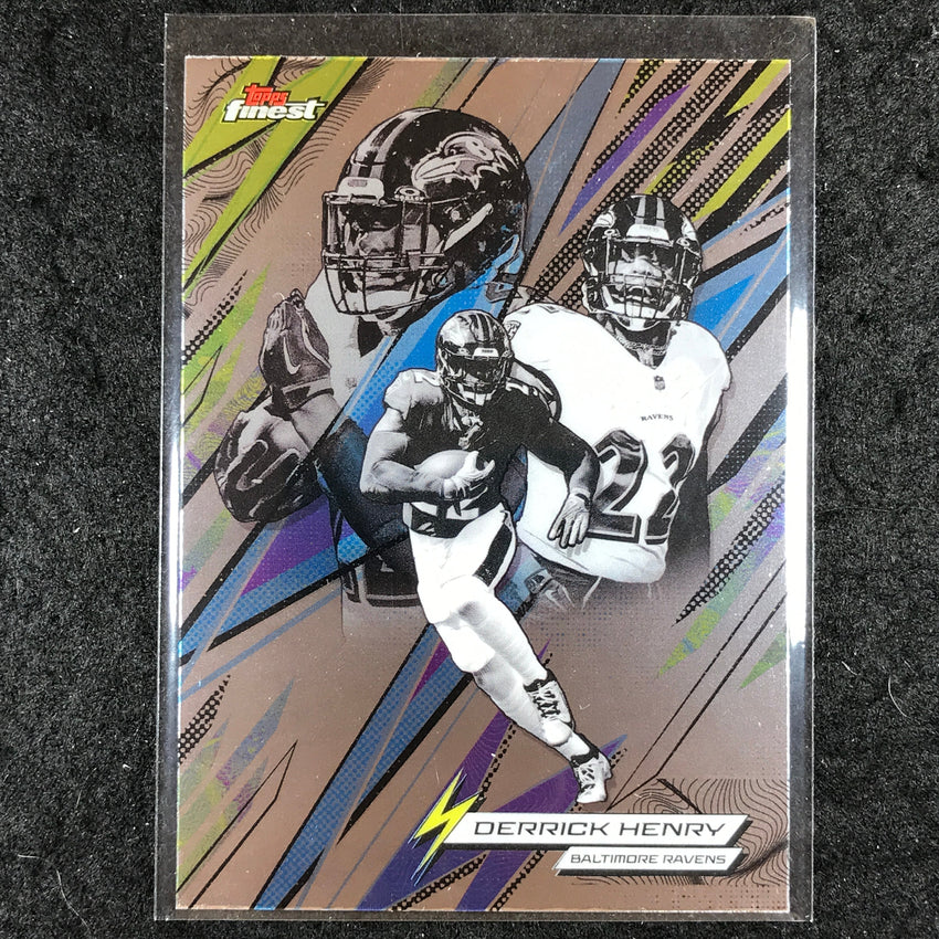 2025 Topps Finest NFL DERRICK HENRY Power Kings Base #1
