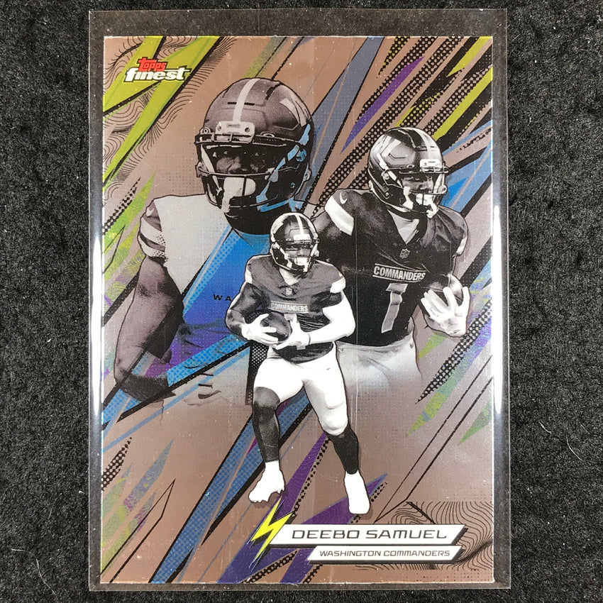 2025 Topps Finest NFL DEEBO SAMUEL Power Kings Base #7