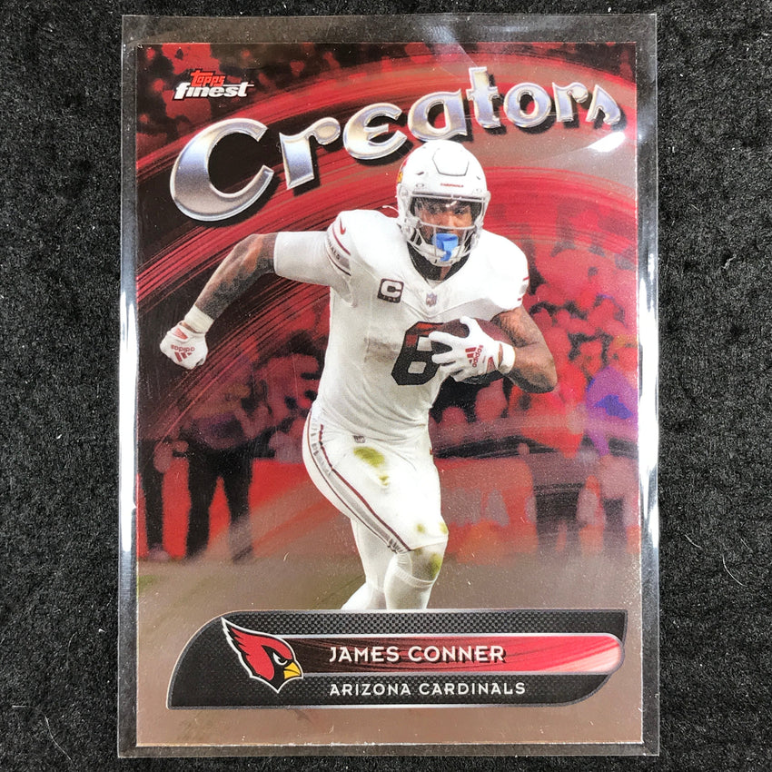 2025 Topps Finest NFL JAMES CONNER Creators Base #1