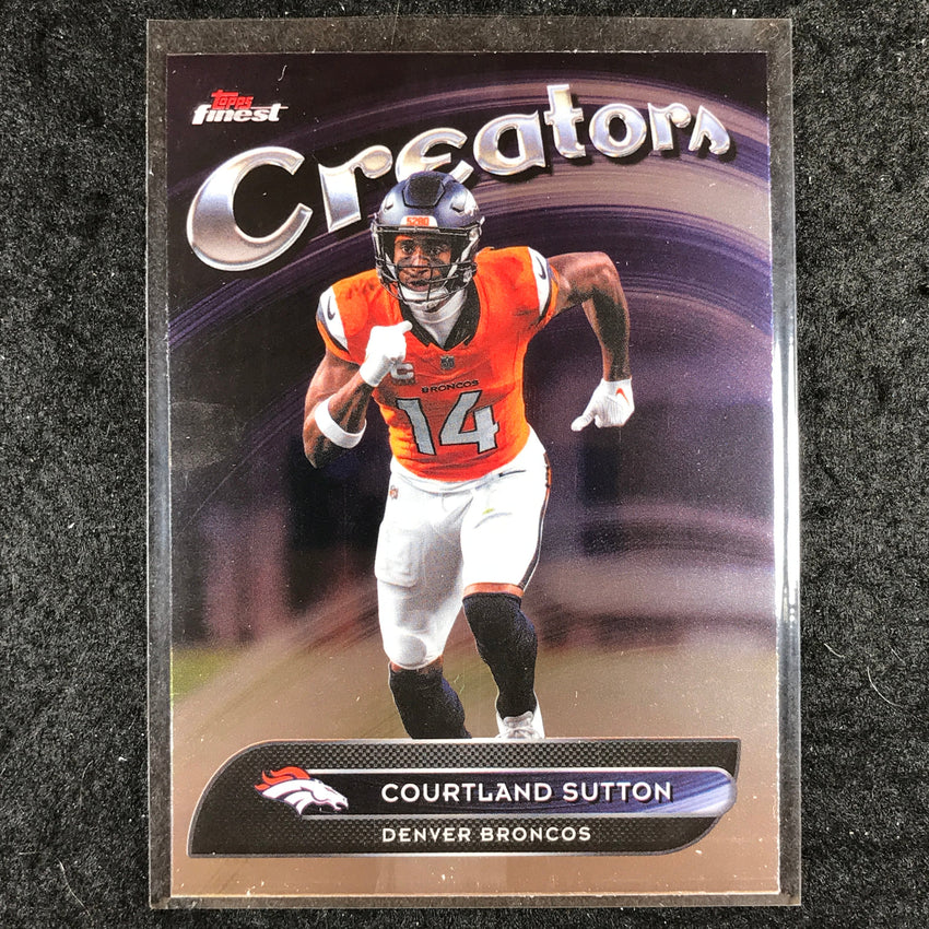 2025 Topps Finest NFL COURTLAND SUTTON Creators Base #9