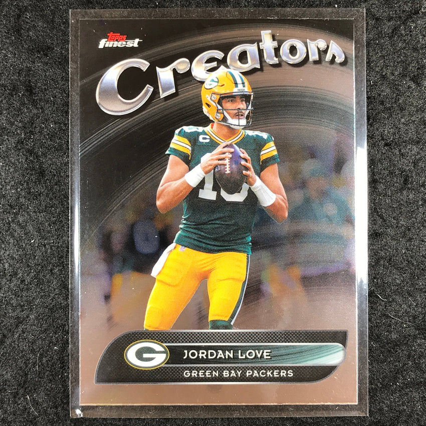 2025 Topps Finest NFL JORDAN LOVE Creators Base #11
