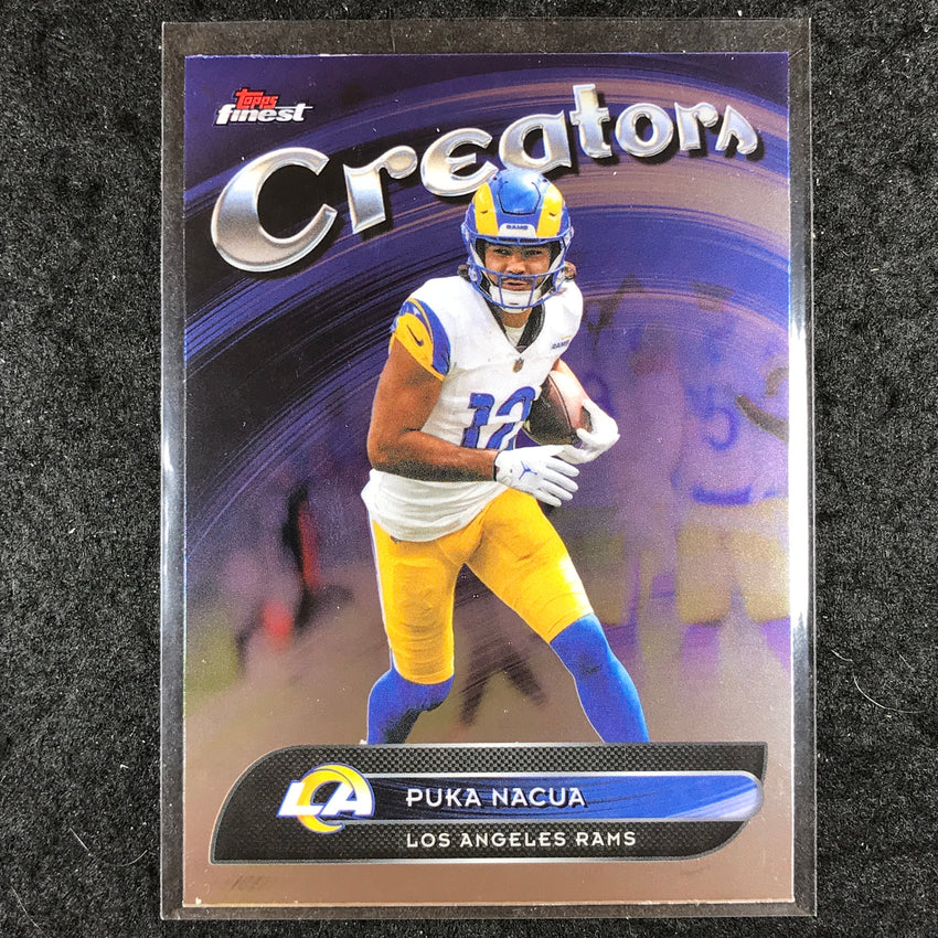 2025 Topps Finest NFL PUKA NACUA Creators Base #18