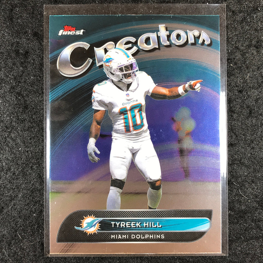 2025 Topps Finest NFL TYREEK HILL Creators Base #19