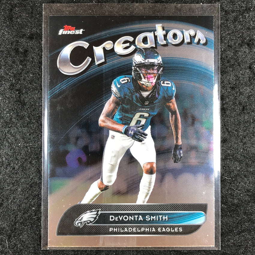 2025 Topps Finest NFL DEVONTA SMITH Creators Base #24