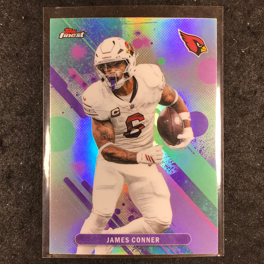 2025 Topps Finest NFL JAMES CONNER Common Refractor #68