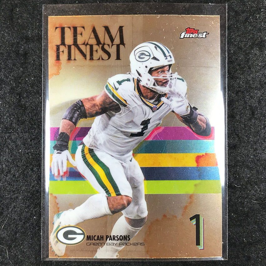 2025 Topps Finest NFL MICAH PARSONS Team Finest Base #10