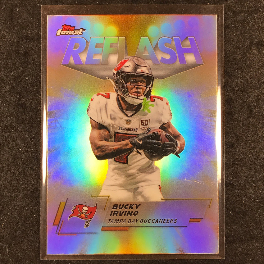 2025 Topps Finest NFL BUCKY IRVING Reflash Refractor #9