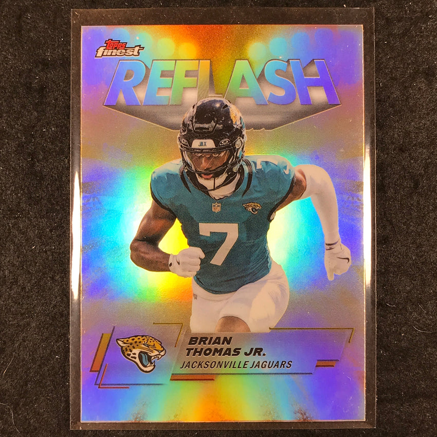 2025 Topps Finest NFL BRIAN THOMAS JR. Reflash Refractor #13