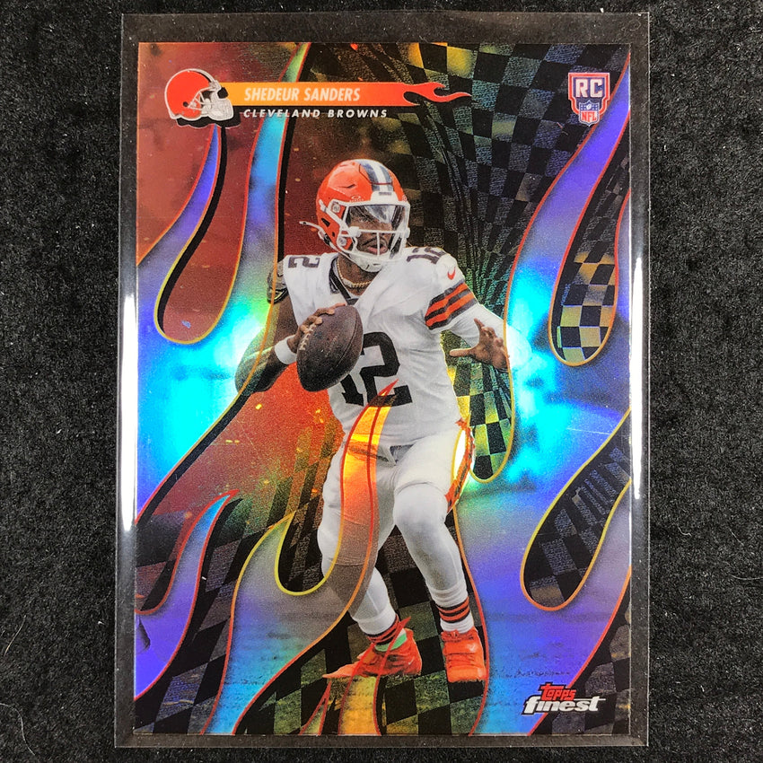 2025 Topps Finest NFL SHEDEUR SANDERS Torchers Rookie Refractor #2