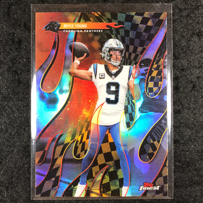 2025 Topps Finest NFL BRYCE YOUNG Torchers Refractor #11