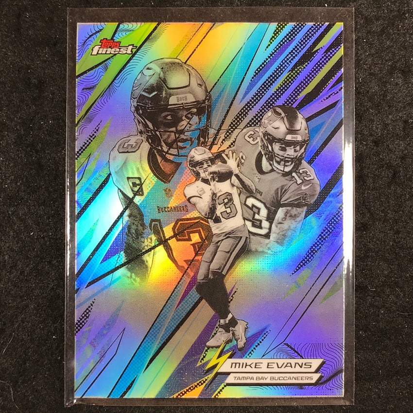 2025 Topps Finest NFL MIKE EVANS Power Kings Refractor #5