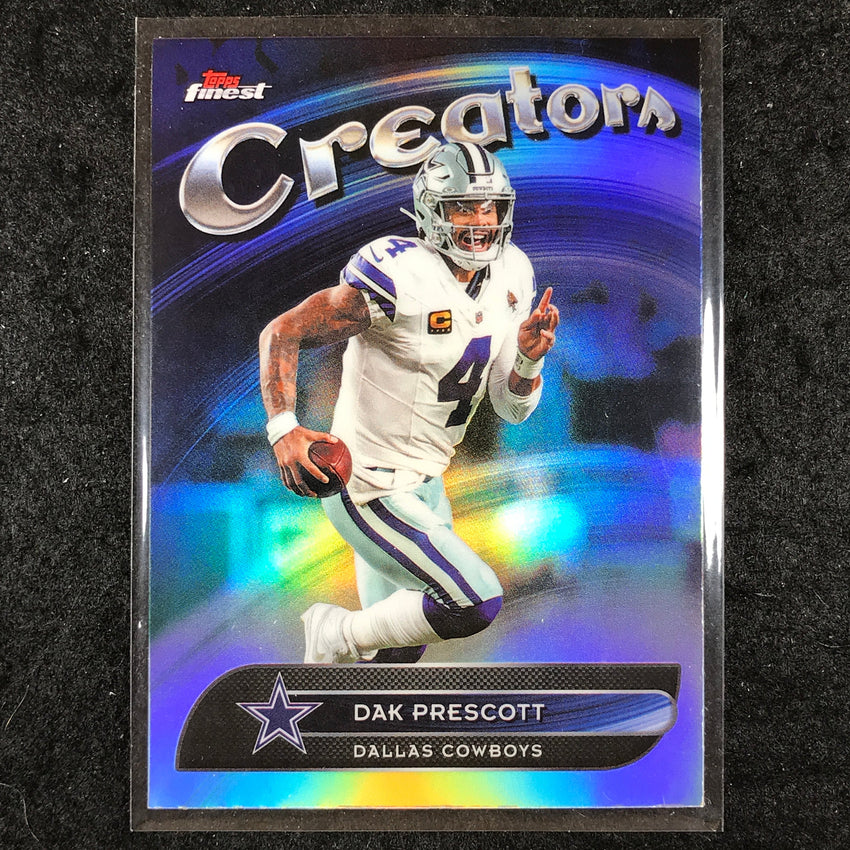 2025 Topps Finest NFL DAK PRESCOTT Creators Refractor #8