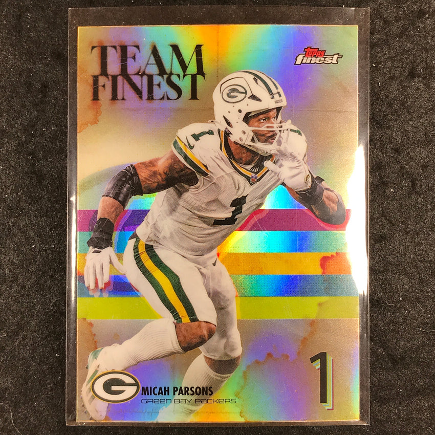 2025 Topps Finest NFL MICAH PARSONS Team Finest Refractor #10