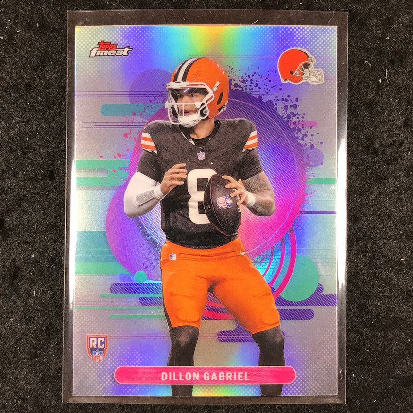 2025 Topps Finest NFL DILLON GABRIEL Rookie Uncommon Refractor #105