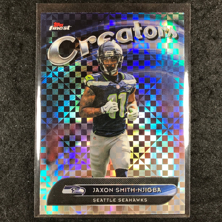2025 Topps Finest NFL JAXON SMITH-NJIGBA Creators X-Fractor #27