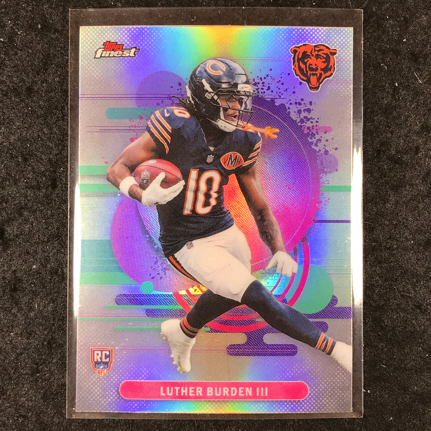 2025 Topps Finest NFL LUTHER BURDEN III Rookie Uncommon Refractor #119