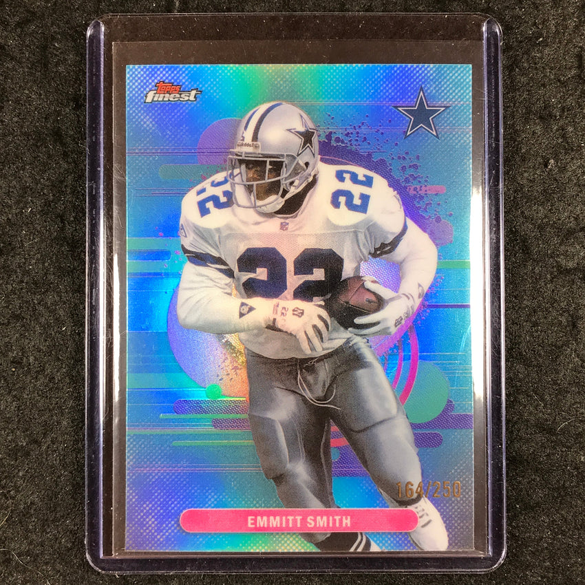 2025 Topps Finest NFL EMMITT SMITH Uncommon Sky Blue 164/250