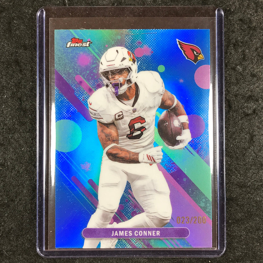 2025 Topps Finest NFL JAMES CONNER Common Blue 23/200
