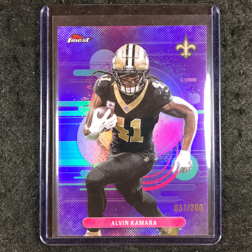 2025 Topps Finest NFL ALVIN KAMARA Uncommon Purple 31/200