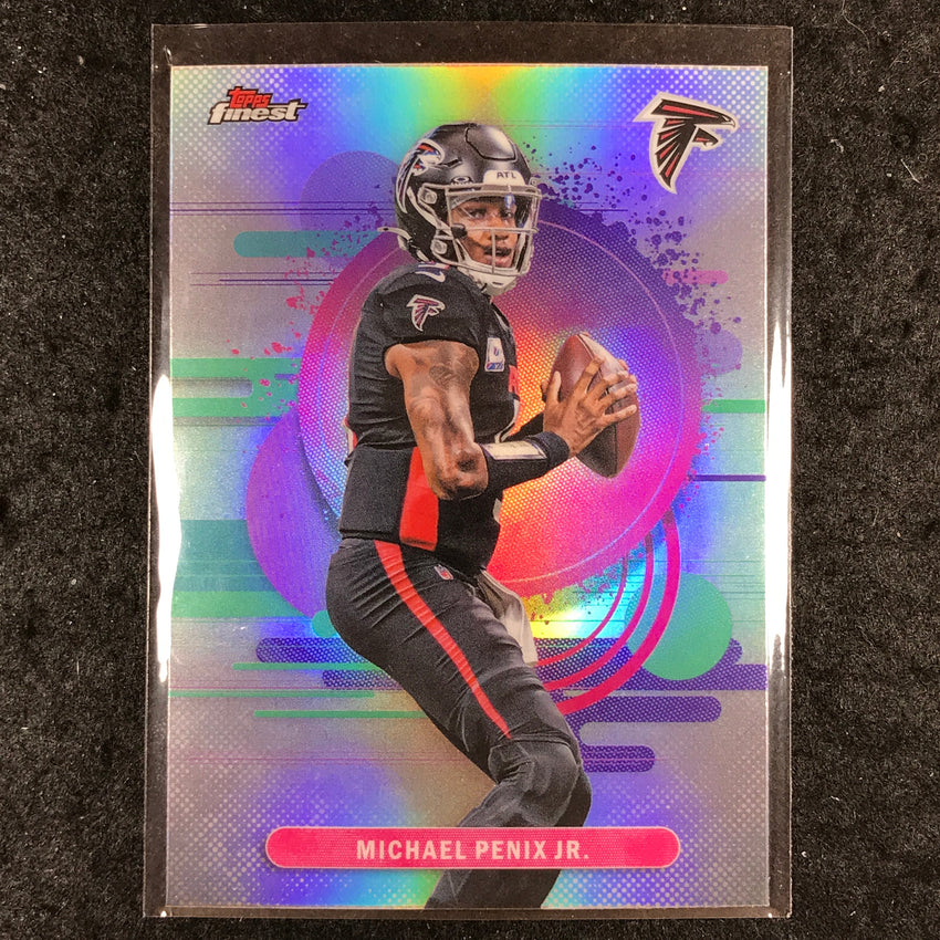 2025 Topps Finest NFL MICHAEL PENIX JR. Uncommon Refractor #123
