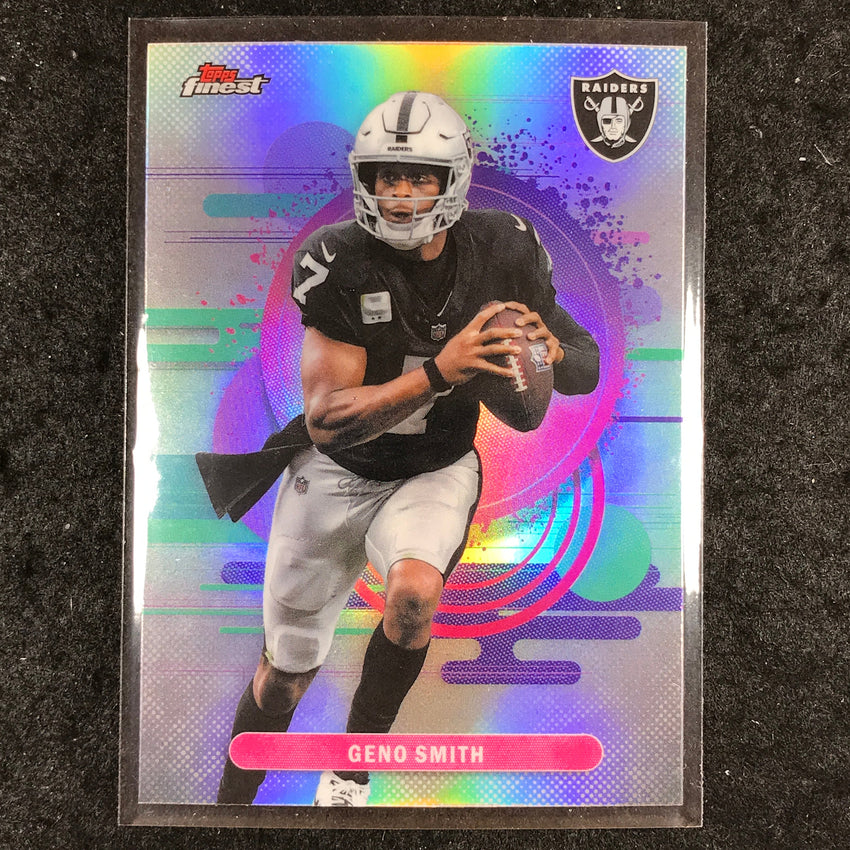 2025 Topps Finest NFL GENO SMITH Uncommon Refractor #137