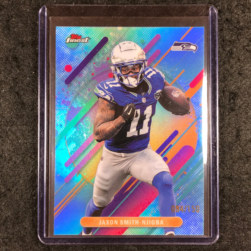 2025 Topps Finest NFL JAXON SMITH-NJIGBA Rare Sky Blue 94/150