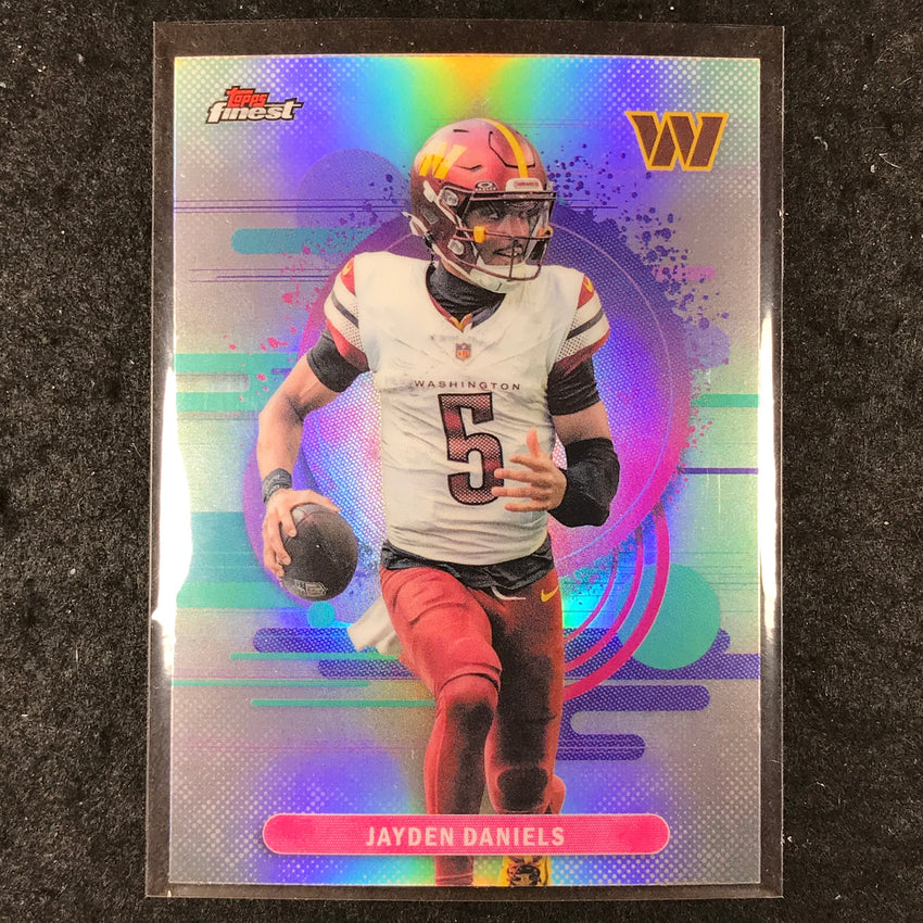 2025 Topps Finest NFL JAYDEN DANIELS Uncommon Refractor #149